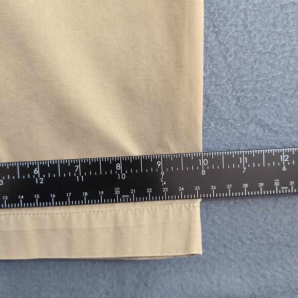 Banana Republic Men 34X30 (36X29.5) Brown Dawson Chino Straight Leg Pants - Picture 11 of 13